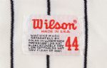 1977/79 Carlos May Jerry Narron New York Yankees Game Worn Home Jersey (MEARS A5)