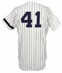 1977-79 Cliff Johnson George Scott New York Yankees Game Worn Home Jersey (MEARS A5)