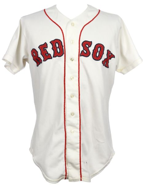 1980 Bill Campbell Boston Red Sox Game Worn Home Jersey (MEARS A8)