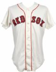 1980 Bill Campbell Boston Red Sox Game Worn Home Jersey (MEARS A8)