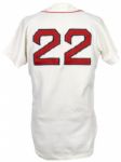 1980 Bill Campbell Boston Red Sox Game Worn Home Jersey (MEARS A8)