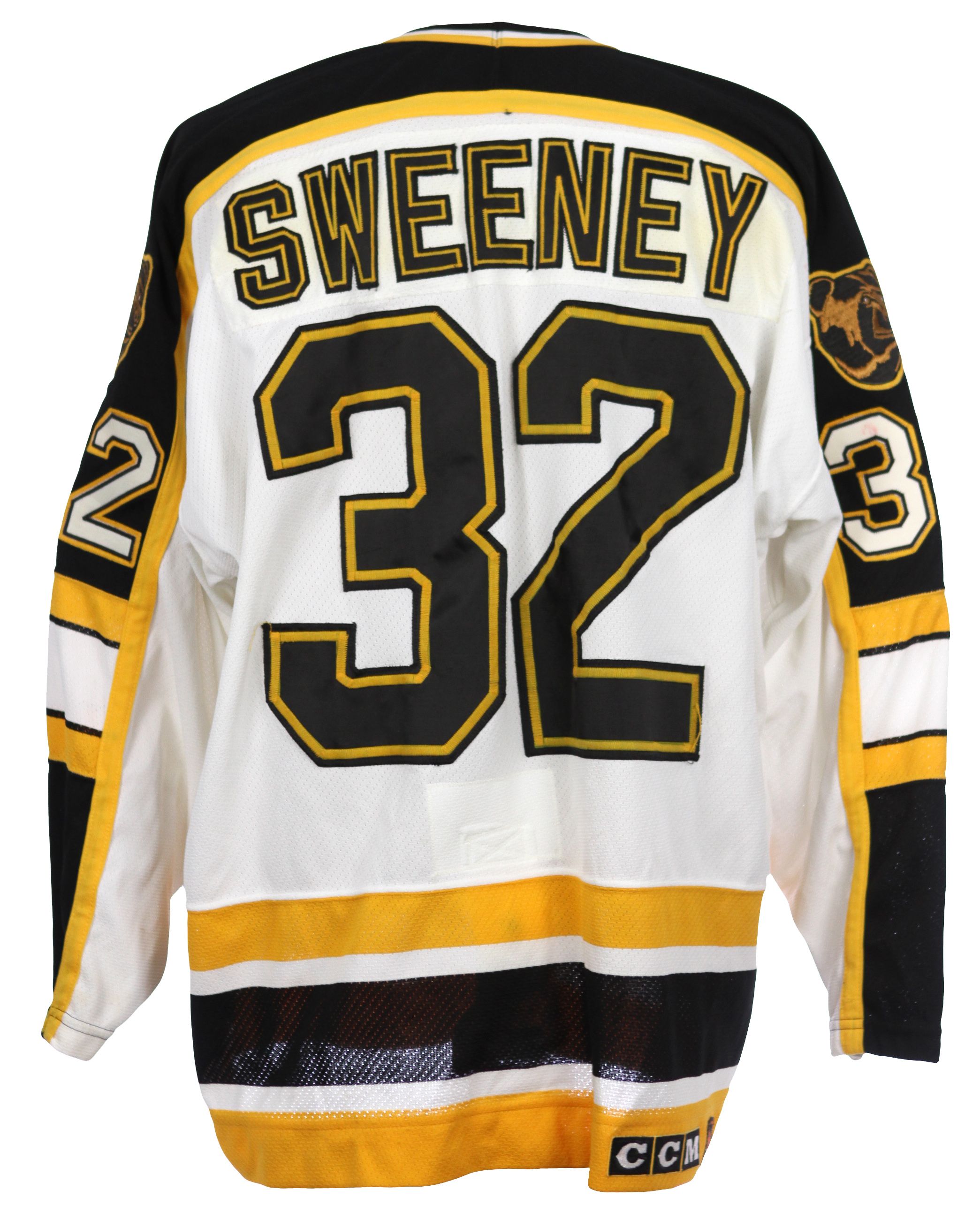 bruins game worn jerseys