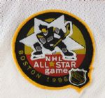 1995-96 Don Sweeney Boston Bruins Game Worn Road Jersey (MEARS LOA)