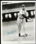 1923-86 Ted Lyons Signed Black and White Photo Chicago White Sox HOF 8" x 10" (JSA)