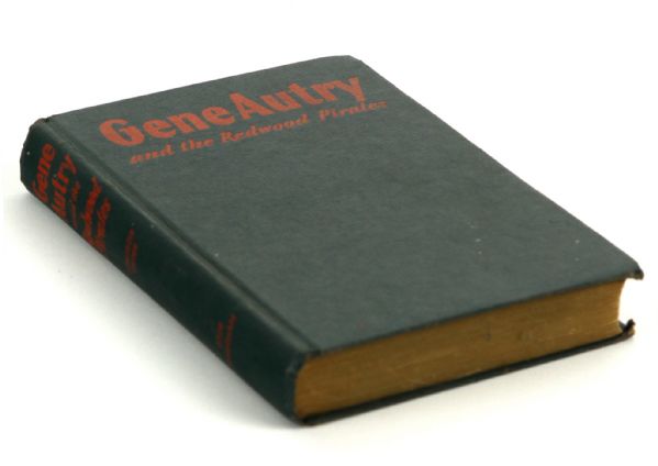 1946 Gene Autry and the Redwood Pirates Hardcover Book