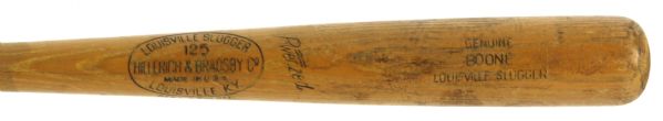 1950-60 Ray Boone Indians/Tigers/White Sox H&B Louisville Slugger Professional Model Game Used Bat (MEARS LOA)