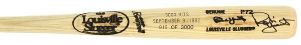 1992-96 Robin Yount Paul Molitor Signed 3,000th Hit Commemorative Bat Collection HOF - Lot of 2 (JSA)