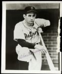 1924-93 Charlie Gehringer Signed Black and White Photo Detroit Tigers 8" x 10" (JSA)