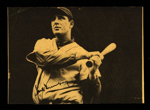 1930-86 Hank Greenberg Signed Magazine Photo Detroit Tigers HOF 5" x 7" (JSA)
