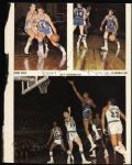 1960s Signed Magazine Photo Wilt Chamberlain Elgin Baylor Jerry West Philadelphia 76ers Los Angeles Lakers HOF (JSA)