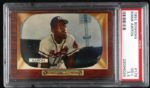 1955 Hank Aaron Milwaukee Braves Bowman #179 Trading Card (PSA 3.5 VG+)