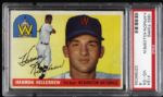 1955 Harmon Killebrew Washington Nationals Topps #124 Rookie Trading Card (PSA 4 VG-EX)