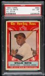 1959 Willie Mays San Francisco Giants Topps #563 All Star Trading Card (PSA 6 EX-MT)