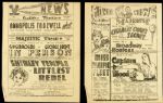 1930's-50's Movie Memorabilia Collection - Lot of 10 w/ Lobby Cards, Handbills & More