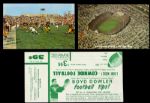 1950s-60s Green Bay Packers Lambeau Field Memorabilia Collection - Lot of 5