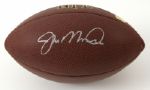 2000s Joe Montana San Francisco 49ers Signed Football HOF (JSA)