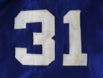 1993-98 Mike Piazza Los Angeles Dodgers Signed Game Worn Jacket (MEARS LOA/JSA)