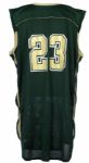 2001-02 LeBron James St. Vincent/St. Mary Fighting Irish Game Worn Basketball Uniform (MEARS LOA)