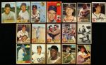 1953-62 Topps Bowman Baseball Cards - Lot of 48 Aaron Banks Koufax Robinson Ruth Kaline