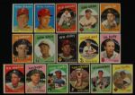 1953-62 Topps Bowman Baseball Cards - Lot of 48 Aaron Banks Koufax Robinson Ruth Kaline