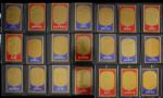 1965 Topps Embossed Complete Set of 72 Baseball Cards