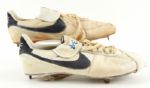 1982 Nolan Ryan Houston Astros Game Worn Home Jersey (MEARS A10) & Shoes Finest Astros Specimen Examined by MEARS!!!