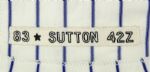 1983 Don Sutton Milwaukee Brewers Game Worn Home Jersey (MEARS A10) EX-Collection of NIKE Representative