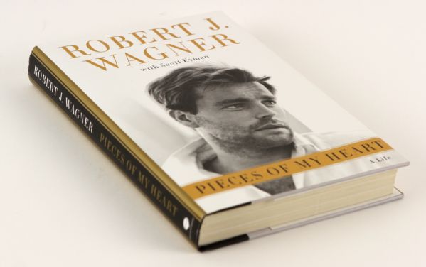 2008 circa Robert Wagner Signed Pieces of My Heart Hardcover Book (JSA)