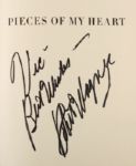 2008 circa Robert Wagner Signed Pieces of My Heart Hardcover Book (JSA)