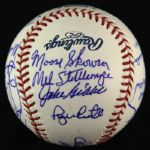 2000's New York Yankees Multi Signed OML Selig Baseball w/ 17 Signatures Including Goose Gossage, Ron Guidry, Don Larsen & More (JSA)