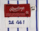 1984 Bill Robinson New York Mets Game Worn Home Jersey (MEARS LOA)