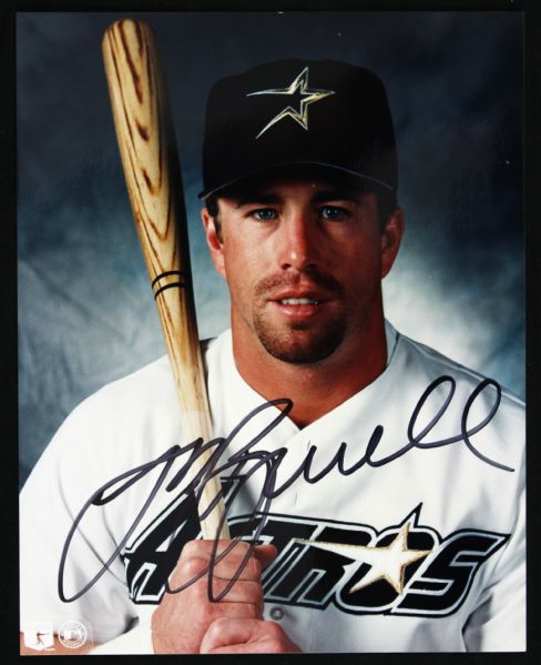 2000s Jeff Bagwell Houston Astros Signed 8" x 10" Color Photo (JSA)