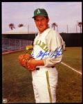 1990s Jim "Catfish" Hunter Oakland Athletics Signed 8" x 10" Color Photo (JSA)
