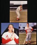1989-93 Stan Musial Nolan Ryan Whitey Ford 8 x 10 Photo Collection - Lot of 13