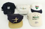 2000s New York Yankees All Stars HOF Signed Hat Collection - Lot of 5 w/ Yogi Berra, Don Mattingly, Steve Carlton & More (JSA)