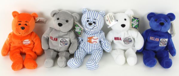 1999 Nolan Ryan Commemorative  Beanie Baby Collection - Lot of 16