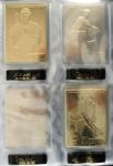 1996 Danbury Mint 22-Karat Gold Baseball Card Collection (Lot of 31)