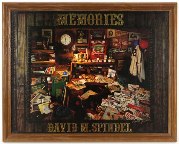1980s David Spindel Memories 24 x 30" Framed Print