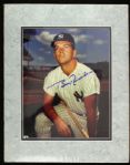 1990 Bobby Richardson New York Yankees Signed 11" x 14" Mounted Photo (JSA)