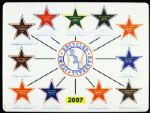 2007 Recycled Baseball Items Multi Signed 9" x 12" Placard w/ 11 Signatures Including Josh Beckett, Huston Street & More (JSA)