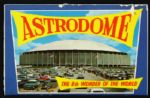 1967 Houston Astros Astrodome 8th Wonder of the World Fold Out Photo Strip