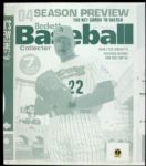 2004 Roger Clemens Beckett Baseball Collector Season Preview Negative Printing Plate
