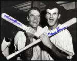 1990s Moose Skowron Hank Bauer New York Yankees Signed 8" x 10" Photo (JSA)