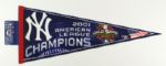 2001-04 New York Yankees Full Size 29 Pennant Collection - Lot of 6 w/ World Series, ALCS & More