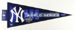 2001-04 New York Yankees Full Size 29" Pennant Collection - Lot of 6 w/ World Series, ALCS & More