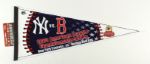 2001-04 New York Yankees Full Size 29 Pennant Collection - Lot of 6 w/ World Series, ALCS & More