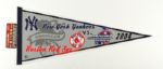 2001-04 New York Yankees Full Size 29 Pennant Collection - Lot of 6 w/ World Series, ALCS & More