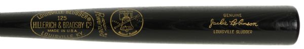 1976 Jackie Robinson Brooklyn Dodgers Post Career H&B Louisville Slugger Store Model Bat