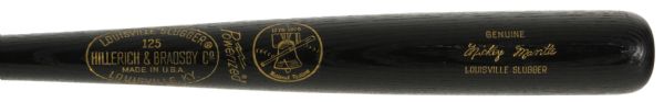 1976 Mickey Mantle New York Yankees Post Career H&B Louisville Slugger Store Model Bat
