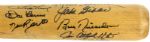 1983-89 New York Yankees Multi Signed Louisville Slugger Professional Model Bat w/ 15 Signatures Including Don Larsen, Catfish Hunter, Ron Guidry & More (JSA)